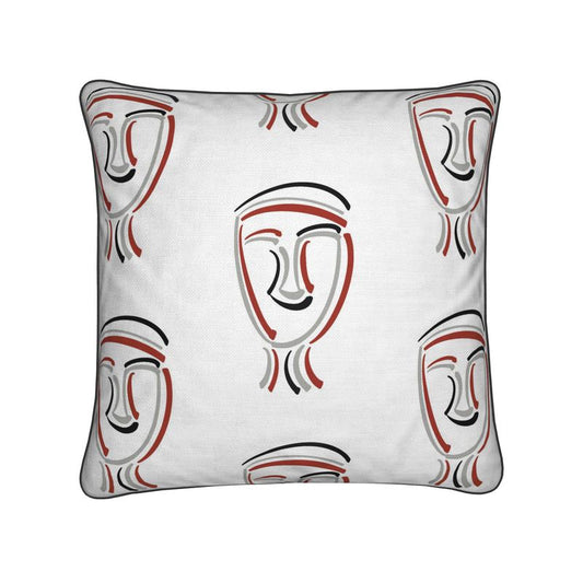 DASKALIO Cushion - Windmill Red