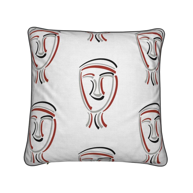 DASKALIO Cushion - Windmill Red