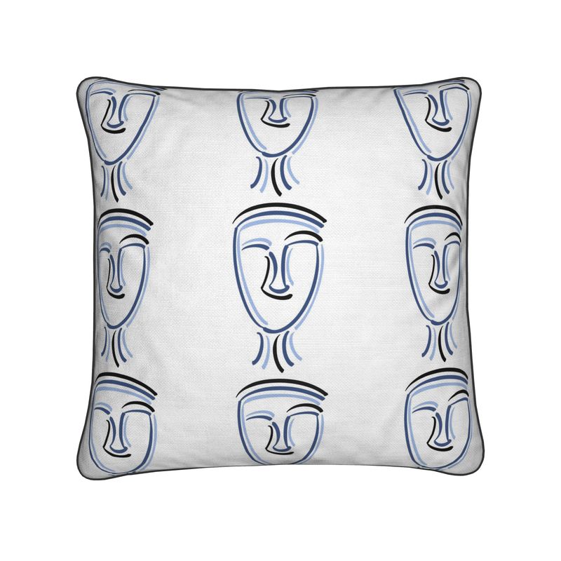 DASKALIO Cushion - Cyclades Blue