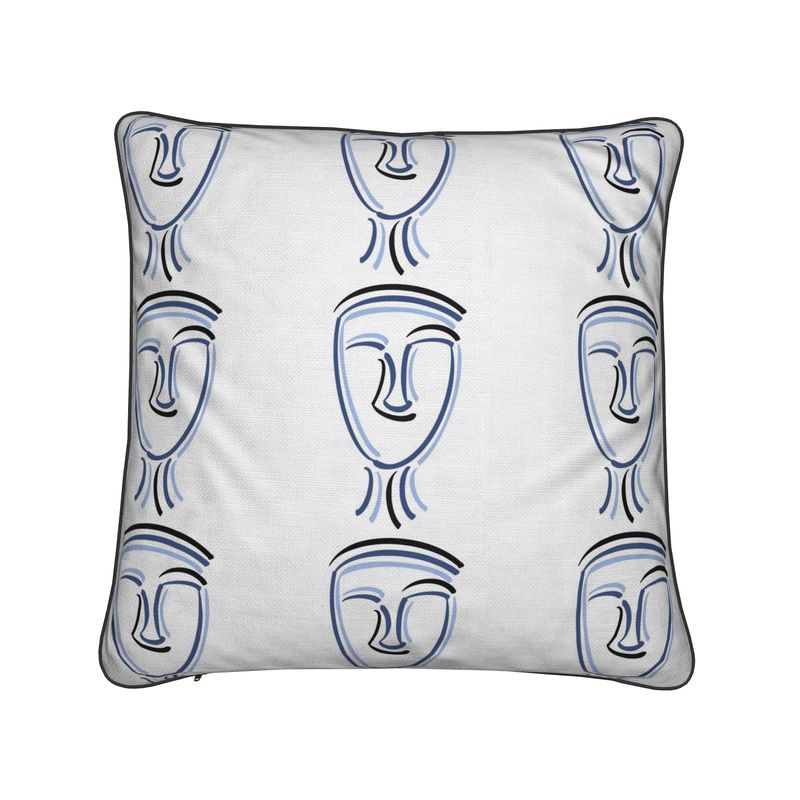 DASKALIO Cushion - Cyclades Blue