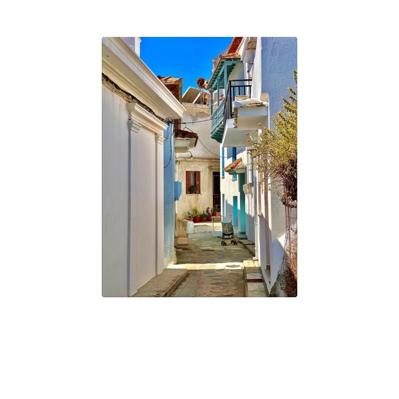 Skopelos streets