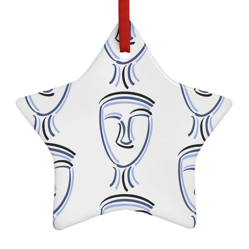 DASKALIO Christmas Ornament - Blues